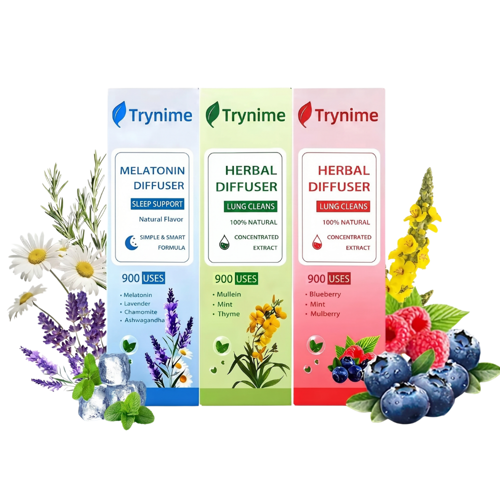 Trynime – Herbal Diffuser Set
