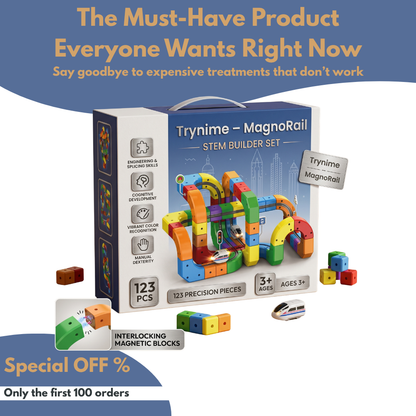 Trynime – MagnoRail STEM Builder Set