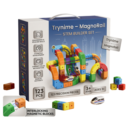 Trynime – MagnoRail STEM Builder Set