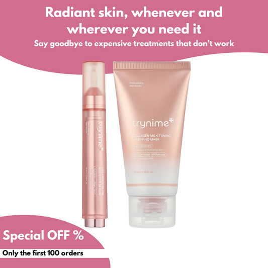 Trynime – Milky Collagen Glow Ritual Duo