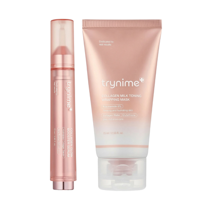 Trynime – Milky Collagen Glow Ritual Duo