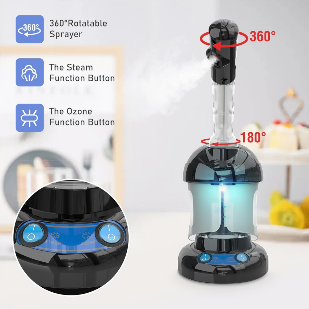 Trynime – HydraSteam 2-in-1 Beauty Steamer