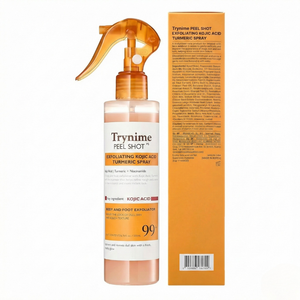 Trynime – Peel Shot Keratin Care Kojic Acid Turmeric Spray