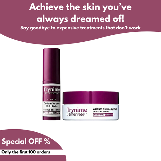 Pack Trynime Calcium Volume Multi Balm + Eye Patch