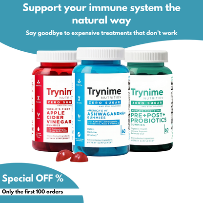 Trynime – TotalBalance Wellness Gummies Trio