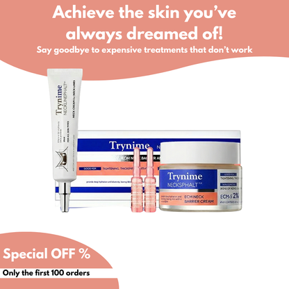 Trynime – 3-Minute Neck Wrinkle Care Trio