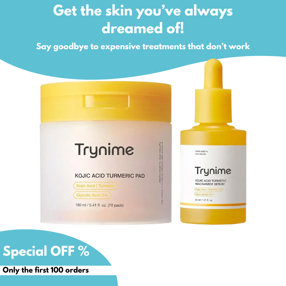 Trynime – LumiClear Kojic Turmeric Duo