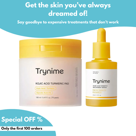 Trynime – LumiClear Kojic Turmeric Duo