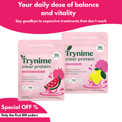 Trynime – ClearGlow Protein Boost