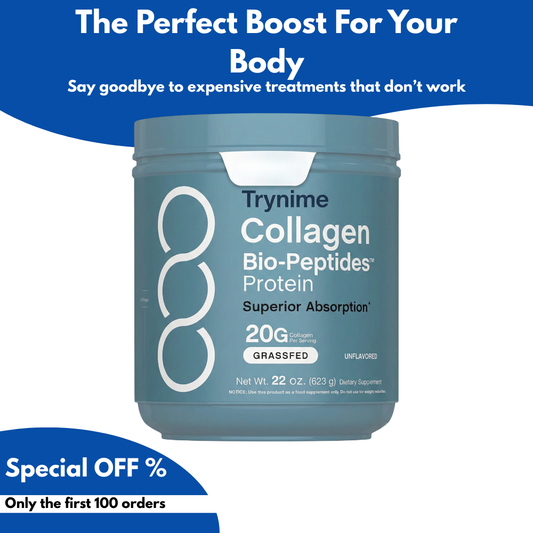Trynime — Collagen Bio-Peptides Powder