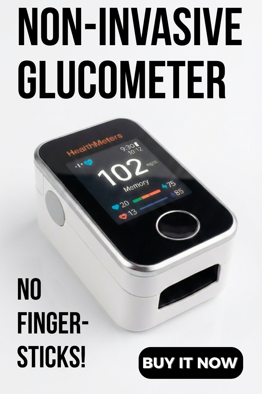 NEW 2.0 Non-Invasive Blood Glucose Monitor Trynime