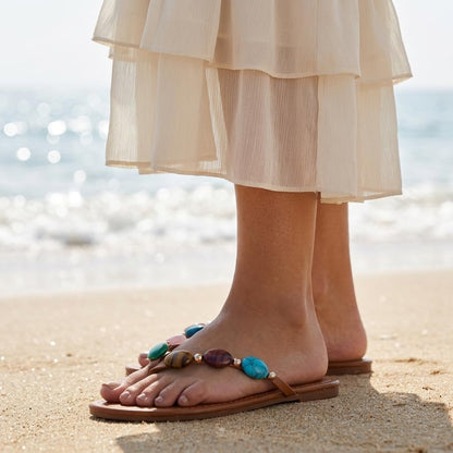 Sandalias Joyas Playa Flex